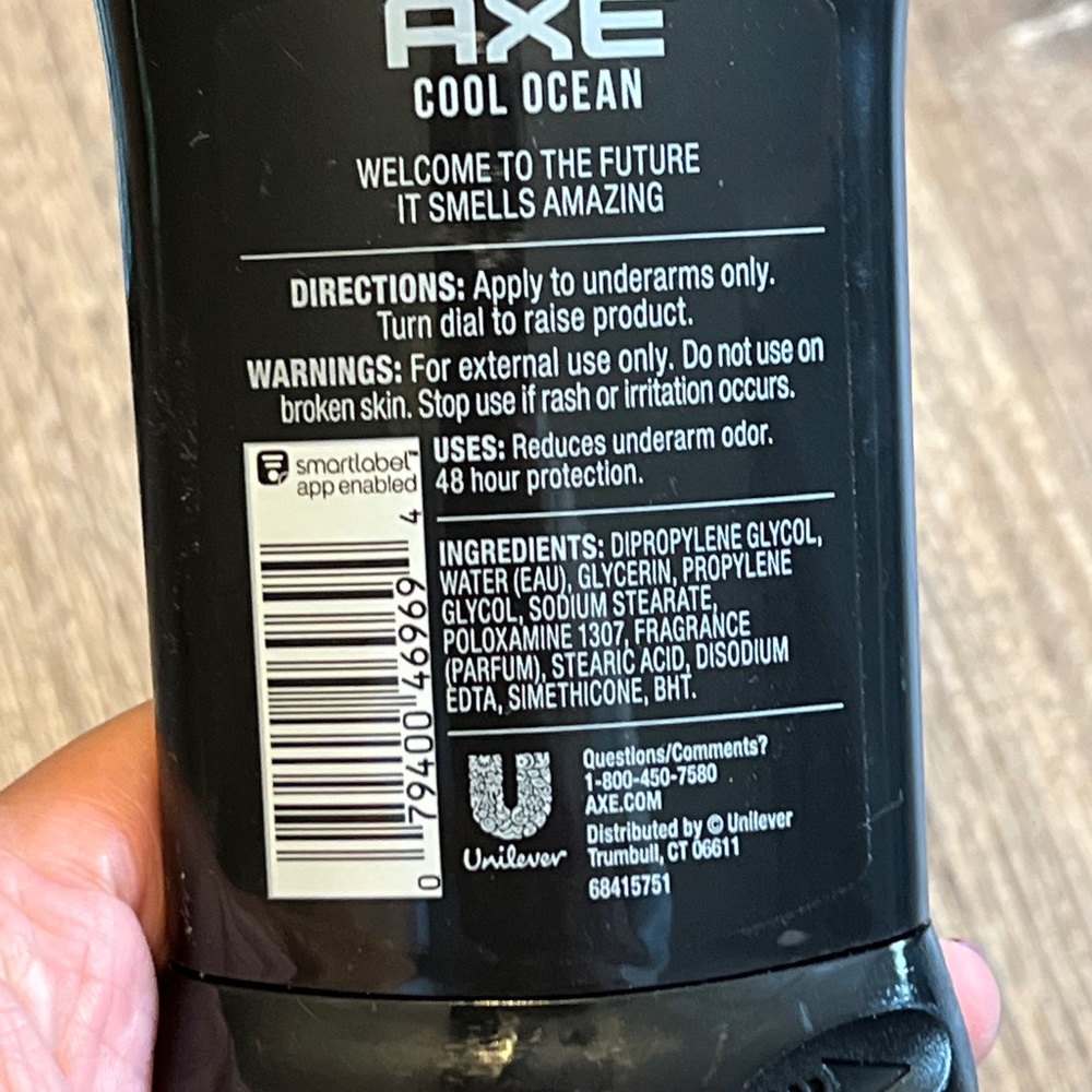 6 AXE Cool Ocean with Essential Oils Deodorant 48H Fresh 3 oz each New Dad - Picture 5 of 5
